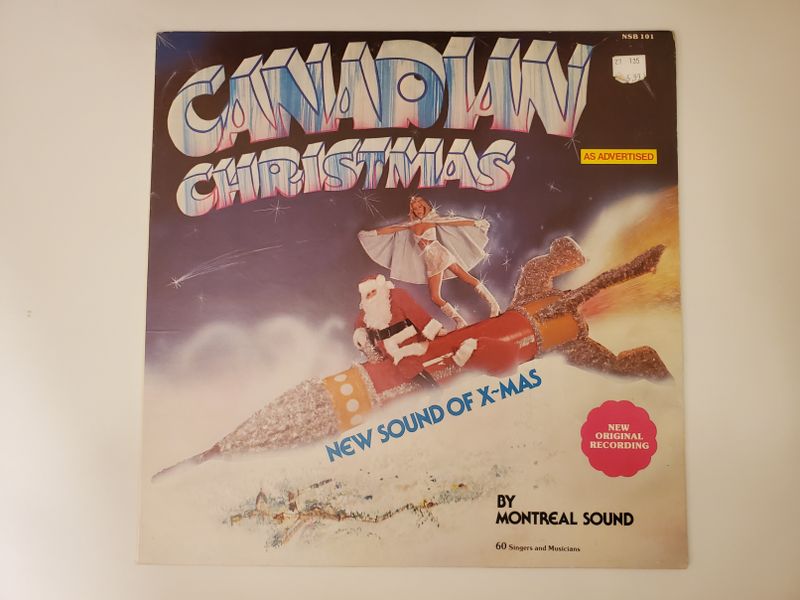 Montreal Sound Canadian Christmas vinyl record